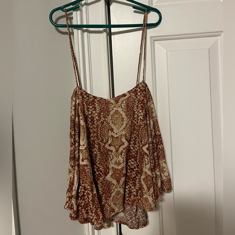 Urban Outfitters Snakeskin Top
